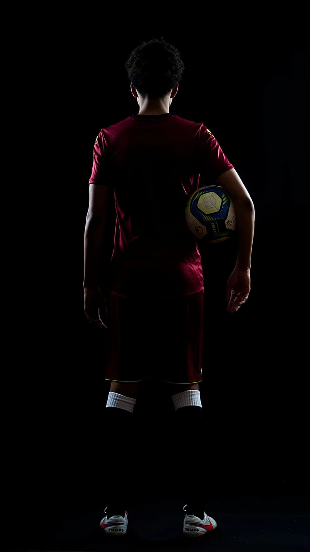Cinematic sports portrait